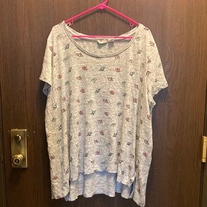 100% Linen 3X short sleeve top